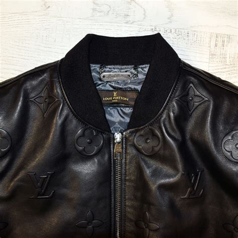 lv jacke herren|louis vuitton men's leather jacket.